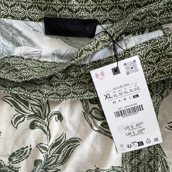 Zara Printed Sarong - Picture 2 of 3